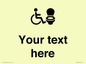 DV10926: Custom information: Accessible Toilet RtL