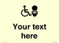 DV10926: Custom information: Accessible Toilet RtL