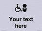 DV10926: Custom information: Accessible Toilet RtL