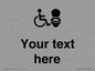 DV10926: Custom information: Accessible Toilet RtL