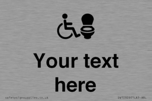 DV10926: Custom information: Accessible Toilet RtL