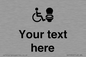 DV10926: Custom information: Accessible Toilet RtL