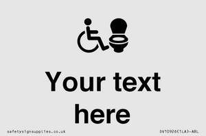 DV10926: Custom information: Accessible Toilet RtL