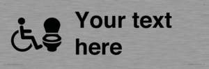 DV10926: Custom information: Accessible Toilet RtL
