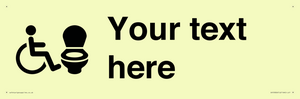 DV10926: Custom information: Accessible Toilet RtL