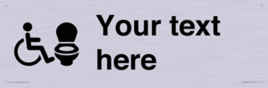 DV10926: Custom information: Accessible Toilet RtL