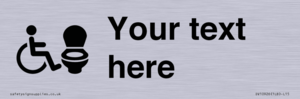 DV10926: Custom information: Accessible Toilet RtL