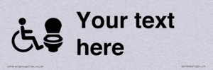 DV10926: Custom information: Accessible Toilet RtL
