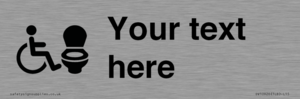 DV10926: Custom information: Accessible Toilet RtL