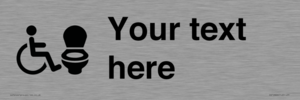 DV10926: Custom information: Accessible Toilet RtL