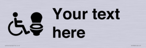 DV10926: Custom information: Accessible Toilet RtL