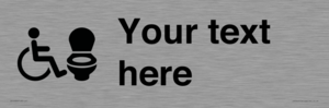 DV10926: Custom information: Accessible Toilet RtL