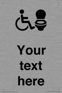 DV10926: Custom information: Accessible Toilet RtL