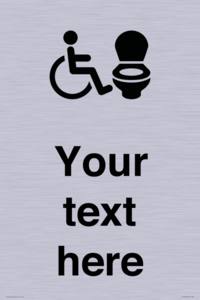 DV10926: Custom information: Accessible Toilet RtL