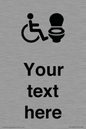 DV10926: Custom information: Accessible Toilet RtL