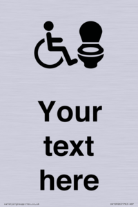 DV10926: Custom information: Accessible Toilet RtL