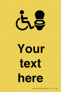 DV10926: Custom information: Accessible Toilet RtL