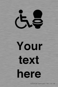 DV10926: Custom information: Accessible Toilet RtL