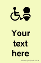 DV10926: Custom information: Accessible Toilet RtL