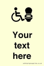 DV10926: Custom information: Accessible Toilet RtL