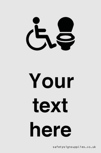 DV10926: Custom information: Accessible Toilet RtL