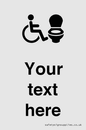 DV10926: Custom information: Accessible Toilet RtL