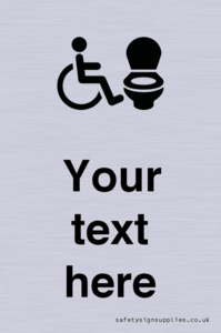 DV10926: Custom information: Accessible Toilet RtL
