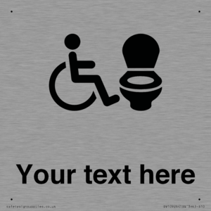 DV10926: Custom information: Accessible Toilet RtL