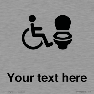 DV10926: Custom information: Accessible Toilet RtL