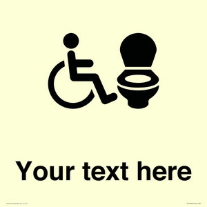 DV10926: Custom information: Accessible Toilet RtL