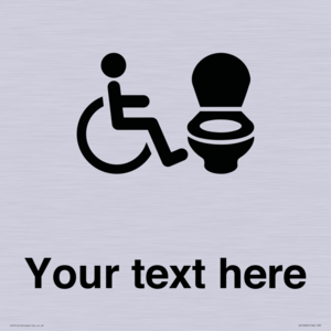 DV10926: Custom information: Accessible Toilet RtL