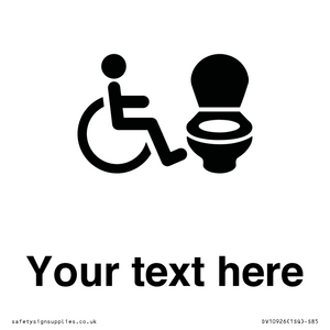 DV10926: Custom information: Accessible Toilet RtL