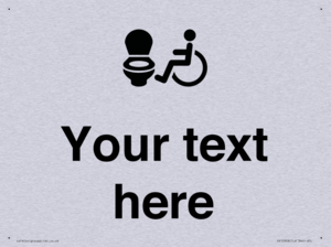 DV10928: Custom information: Accessible Toilet LtR