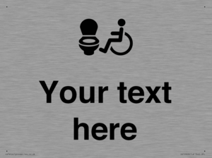 DV10928: Custom information: Accessible Toilet LtR