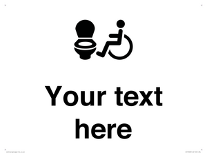 DV10928: Custom information: Accessible Toilet LtR
