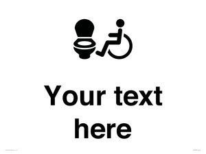 DV10928: Custom information: Accessible Toilet LtR