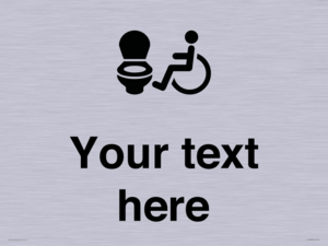 DV10928: Custom information: Accessible Toilet LtR