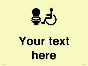 DV10928: Custom information: Accessible Toilet LtR