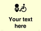 DV10928: Custom information: Accessible Toilet LtR