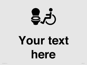 DV10928: Custom information: Accessible Toilet LtR