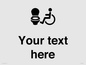 DV10928: Custom information: Accessible Toilet LtR