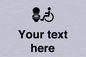 DV10928: Custom information: Accessible Toilet LtR