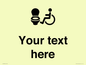DV10928: Custom information: Accessible Toilet LtR