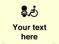 DV10928: Custom information: Accessible Toilet LtR