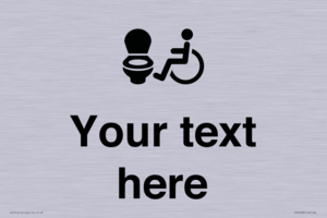 DV10928: Custom information: Accessible Toilet LtR