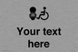 DV10928: Custom information: Accessible Toilet LtR