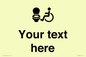 DV10928: Custom information: Accessible Toilet LtR