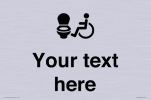 DV10928: Custom information: Accessible Toilet LtR