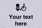 DV10928: Custom information: Accessible Toilet LtR