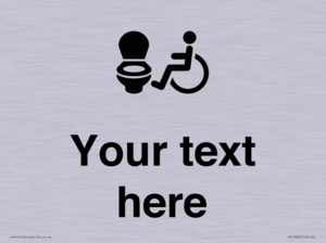 DV10928: Custom information: Accessible Toilet LtR